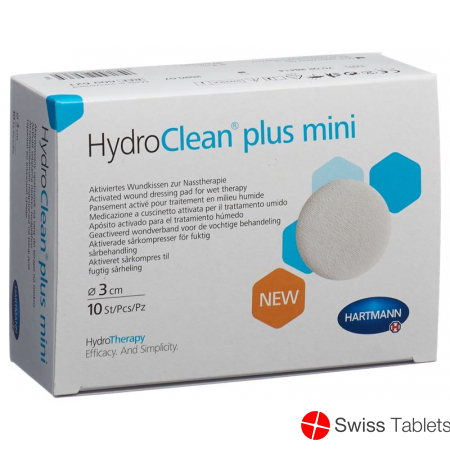 Hydroclean Plus 3cm Rund Mini 10 Stück buy online