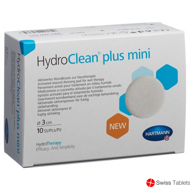 Hydroclean Plus 3cm Rund Mini 10 Stück buy online