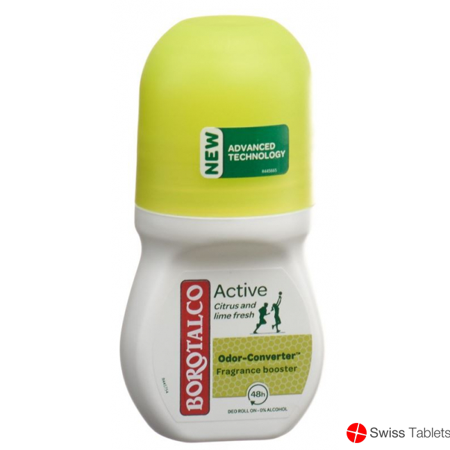 Borotalco Active Fr Roll On Zitrus Limette 50ml buy online