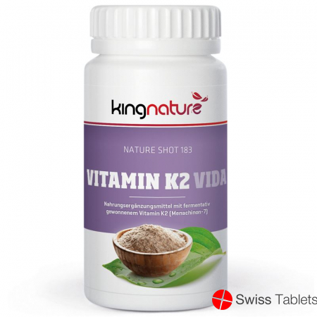 Kingnature Vitam K2 Vida Kapseln 225mcg Dose 120 Stück buy online