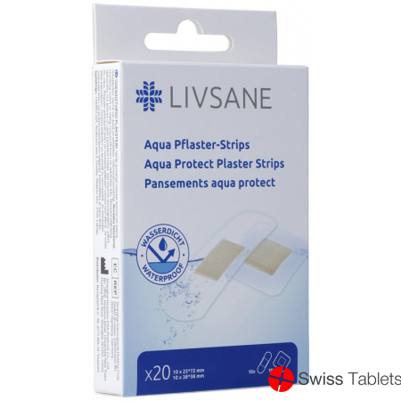Livsane Aqua Pflaster-Strips 20 Stück buy online