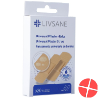 Livsane Universal Pflaster-Strips 20 Stück Livsane Universal Pflaster-Strips 20 Stück