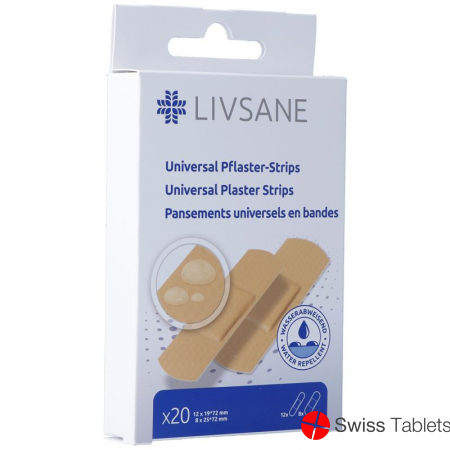 Livsane Universal Pflaster-Strips 20 Stück buy online
