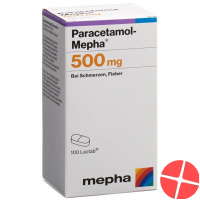 Paracetamol Mepha Lactab 500mg Dose 100 Stück