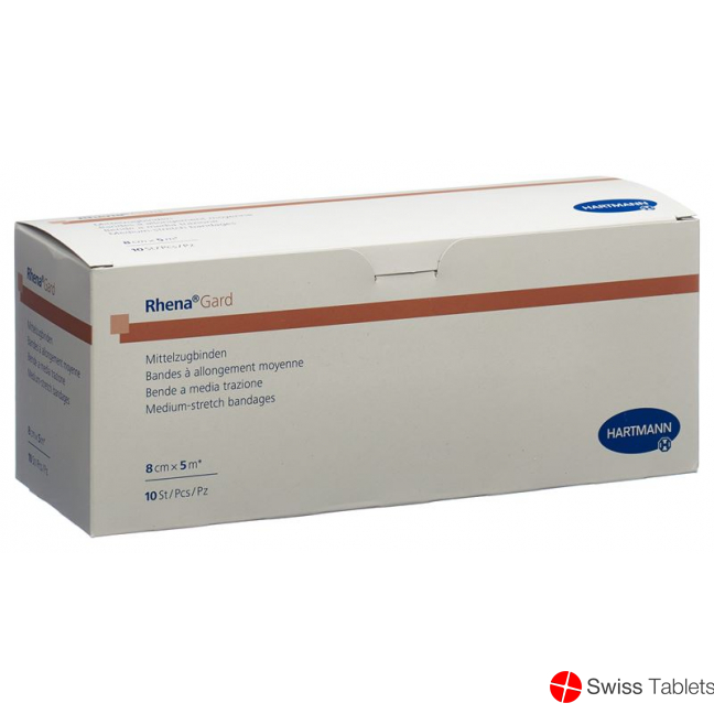 Rhena Gard Elastische Binde 5mx8cm 10 Stück buy online