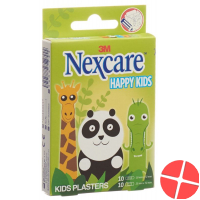3M Nexcare happy kids animals 20 pieces