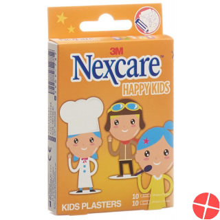 3M Nexcare Happy Kids professions 20 pieces plasters