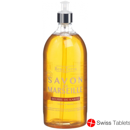 Beauterra Flüssigseife Marseille Karite 1000ml buy online