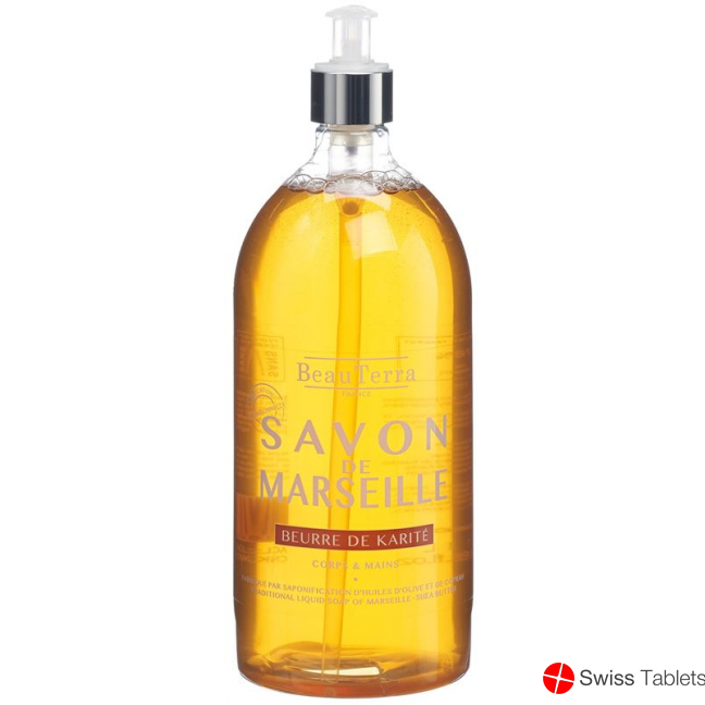 Beauterra Flüssigseife Marseille Karite 1000ml buy online
