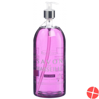 Beauterra Flüssigseife Marseille Lavendel 1000ml