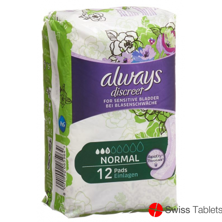 Always Discreet Inkontinenz Normal 12 Stück buy online
