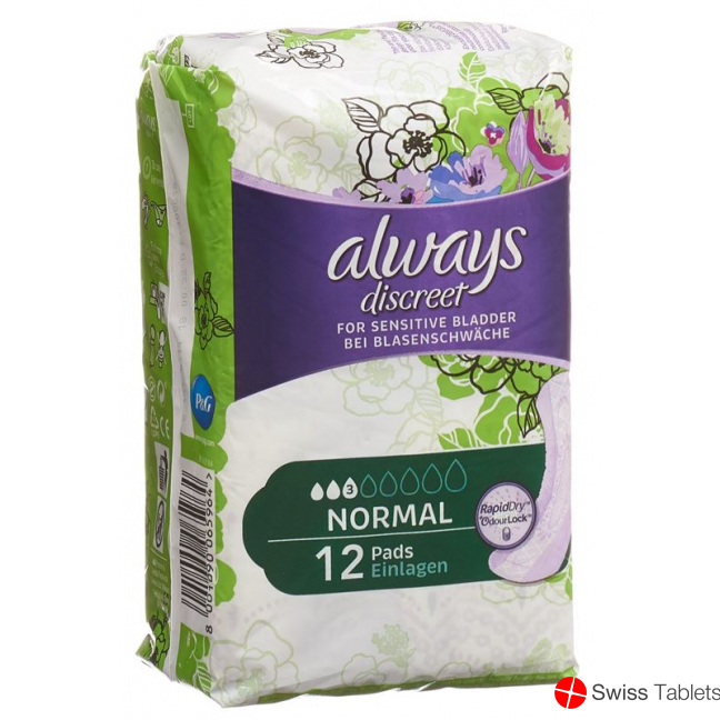 Always Discreet Inkontinenz Normal 12 Stück buy online
