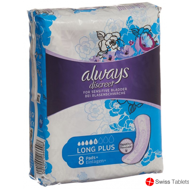 Always Discreet Inkontinenz Long Plus 8 Stück buy online