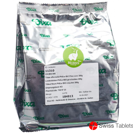 Dixa Lindenblüten Pheur Bio Geschnitten 300g buy online