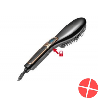 Trisa Straightener Brush Smooth Ceramic Lcd Displa