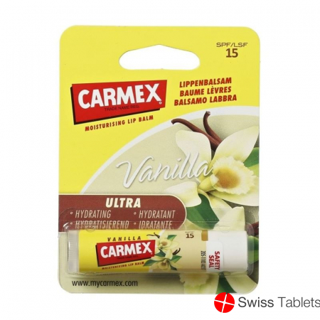 Carmex Lippenbalsam Prem Vanil SPF 15 Stick 4.25g buy online