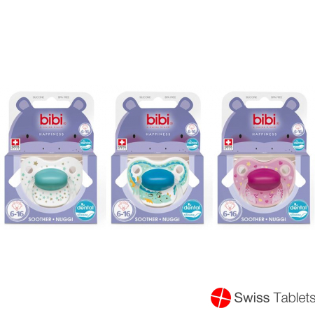 Bibi Nuggi Dental Happiness 6-16 Ring Favourites buy online