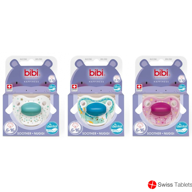 Bibi Nuggi Dental Happiness 6-16 Ring Favourites buy online