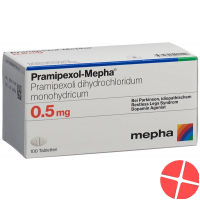 Pramipexol Mepha Tabletten 0.5mg 100 Stück Pramipexol Mepha Tabletten 0.5mg 100 Stück
