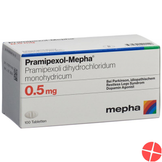 Pramipexol Mepha Tabletten 0.5mg 100 Stück