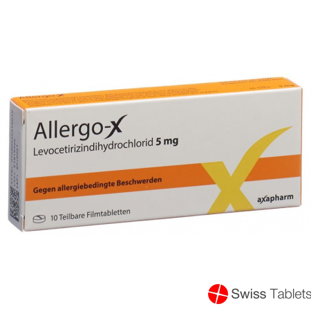 Allergo-x Filmtabletten 5mg 10 Stück buy online