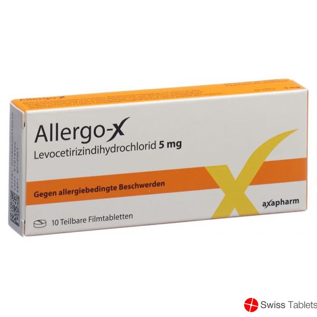 Allergo-x Filmtabletten 5mg 10 Stück buy online
