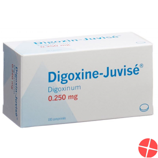 Digoxin Juvise Tabletten 0.25mg 100 Stück