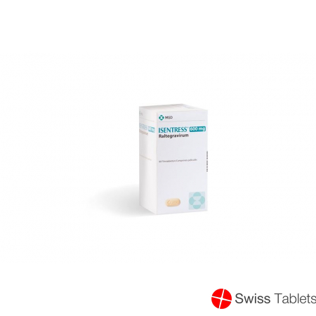 Isentress Filmtabletten 600mg Flasche 60 Stück buy online