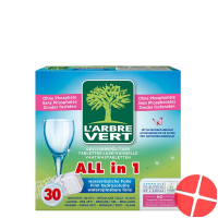 L'Arbre Vert Öko Geschirrspül-tabs All Hydr 30 S