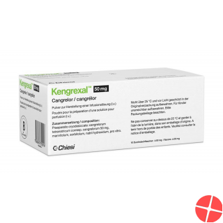 Kengrexal Trockensubstanz 50mg Durchstechflasche 10 Stück