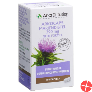 Arkocaps Mariendistel Kapseln 390mg Neue For 150 Stück