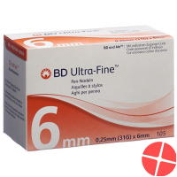 BD Ultra-Fine Pen Nadel 31g 0.25x6mm 105 Stück