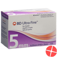 BD Ultra-Fine Pen Nadel 31g 0.25x5mm 105 Stück