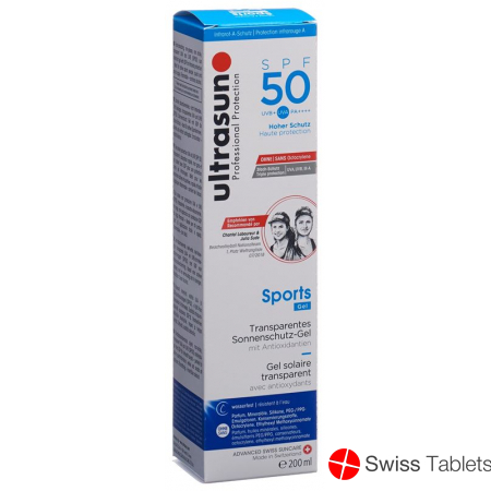 Ultrasun Sport Gel SPF 50 bottle 200ml buy online