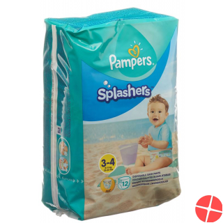 Pampers Splashers Grösse 3-4 Tragepack 12 Stück