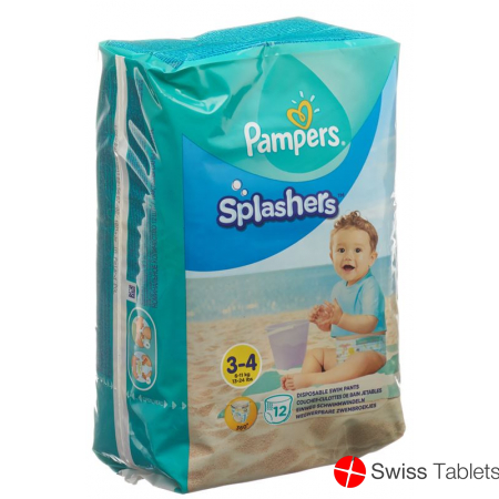 Pampers Splashers Grösse 3-4 Tragepack 12 Stück buy online