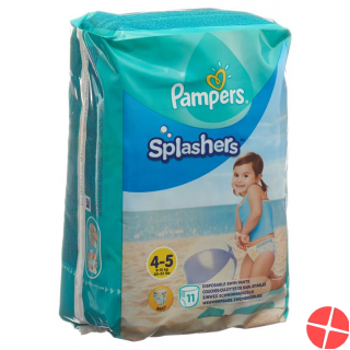Pampers Splashers Grösse 4-5 Tragepack 11 Stück
