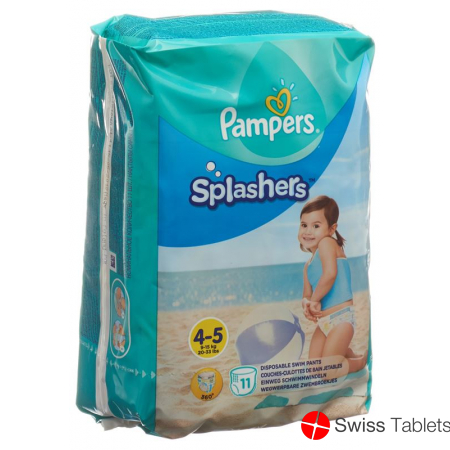 Pampers Splashers Grösse 4-5 Tragepack 11 Stück buy online