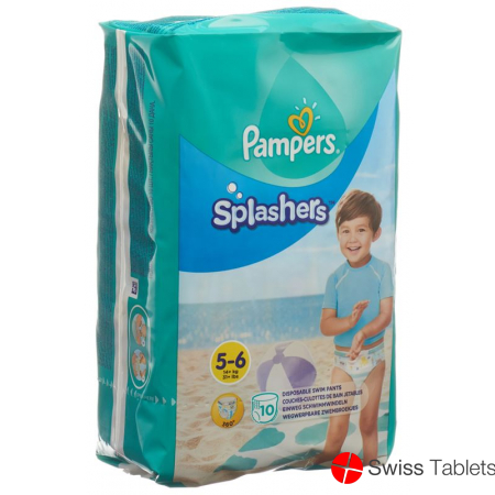 Pampers Splashers Grösse 5-6 Tragepack 10 Stück buy online