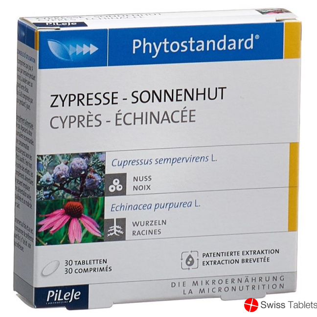 Phytostandard Zypresse-Sonnenhut Tabletten 30 Stück buy online