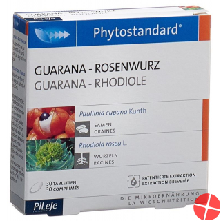 Phytostandard Guarana-Rosenwurz Tabletten 30 Stück