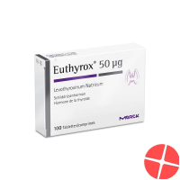 Euthyrox 50 Tabletten 0.05mg Neue Formel 100 Stück