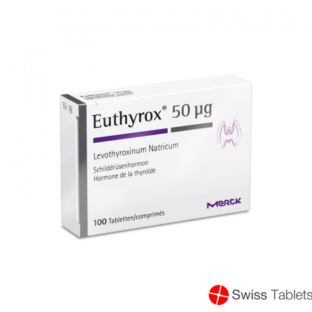Euthyrox 50 Tabletten 0.05mg Neue Formel 100 Stück buy online