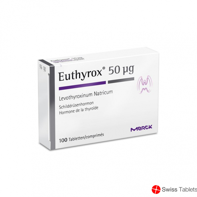Euthyrox 50 Tabletten 0.05mg Neue Formel 100 Stück buy online