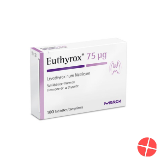 Euthyrox 75 Tabletten 0.075mg Neue Formel 100 Stück