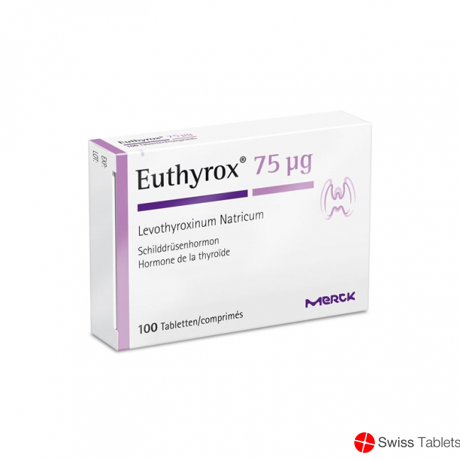 Euthyrox 75 Tabletten 0.075mg Neue Formel 100 Stück buy online