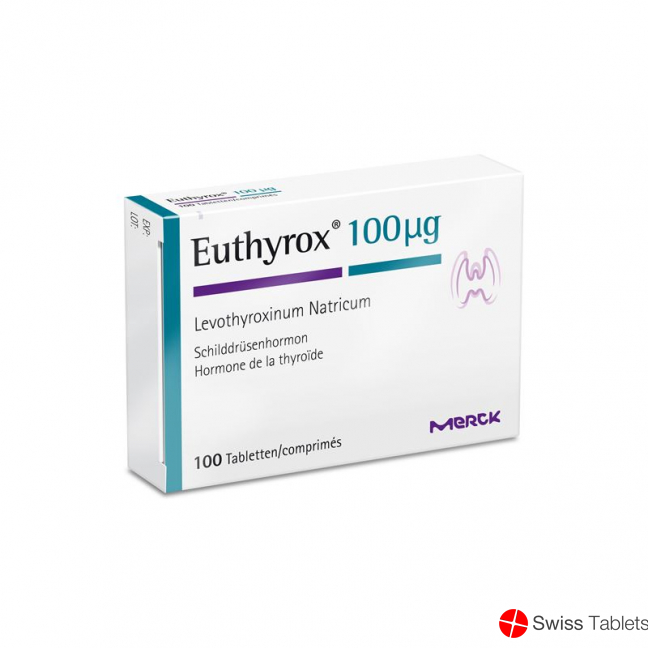 Euthyrox 100 Tabletten 0.1mg Neue Formel 100 Stück buy online