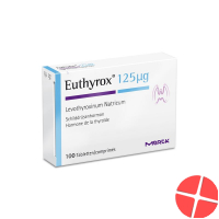 Euthyrox 125 Tabletten 0.125mg Neue Formel 100 Stück