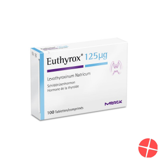 Euthyrox 125 Tabletten 0.125mg Neue Formel 100 Stück