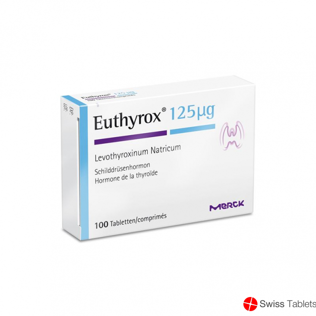 Euthyrox 125 Tabletten 0.125mg Neue Formel 100 Stück buy online